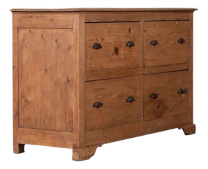 English Pine Haberdashery Chest of Drawers, 1890