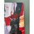 Raspberry Red Vintage Abstract Expressionist Oil Painting on Canvas For Sale - Image 8 of 12