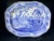 Ceramic 1815 Large Blue and White Spode Transferware Platter "Shooting a Leopard" For Sale - Image 7 of 12