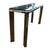 Mid-Century Modern Mastercraft Brass and Glass Console Sofa Table For Sale - Image 3 of 8