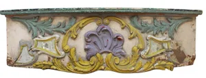 Antique Parisian Carousel Panel