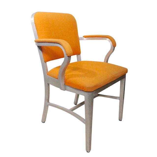 Mid 20th Century Classic Aluminum Armchair by GoodForm For Sale - Image 9 of 10