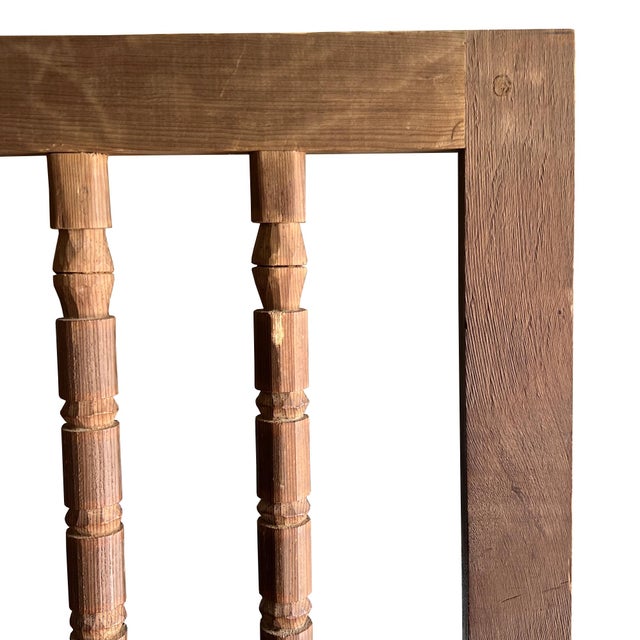 Primitive Spanish Colonial Bread Cupboard With Spindle Door, Santa Fe 1800s For Sale - Image 15 of 18