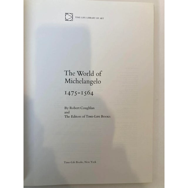 The World of Michelangelo 1475-1564 by Robert Coughlan Book For Sale In Palm Springs - Image 6 of 12