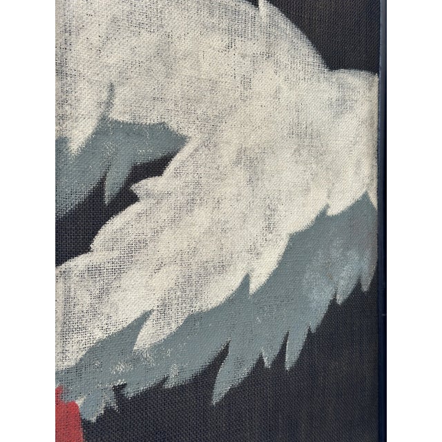 Art Deco Trifold Screen With Hand-Painted Scenic Fox Hunting Motif, Circa 1920s For Sale - Image 10 of 18