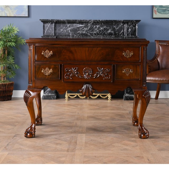 Inspired by some of the greatest cabinet-makers of all time this Chippendale Mahogany High Chest from Niagara Furniture...