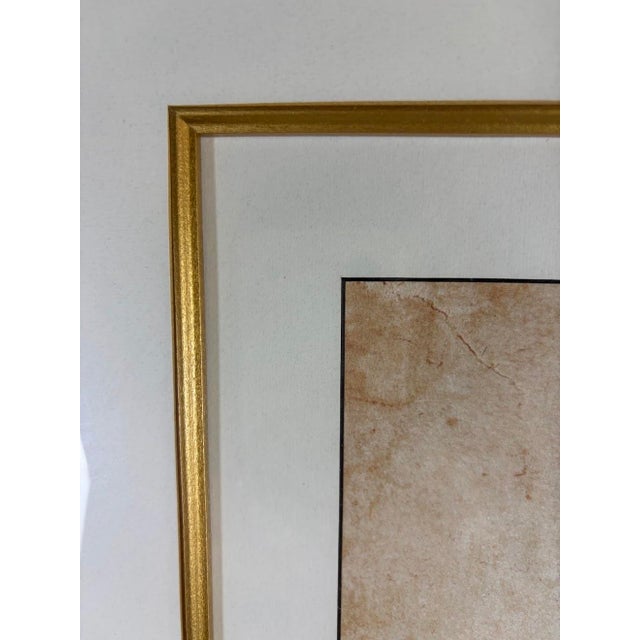 Large Framed Leonardo Da Vinci "Head of a Woman" (La Scapigliata) Fine Art Print For Sale - Image 4 of 12