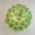 Floreal Green Murano Glass Flush Mount by Simoeng For Sale - Image 4 of 6