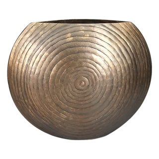 Circlet Disc Vase Medium For Sale