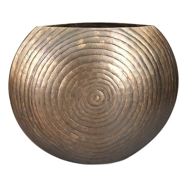Circlet Disc Vase Medium For Sale