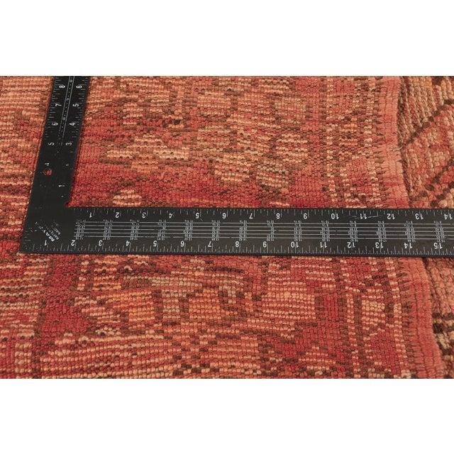 Textile Vintage Turkish Oushak Rug, 06'06 X 13'00 For Sale - Image 7 of 10