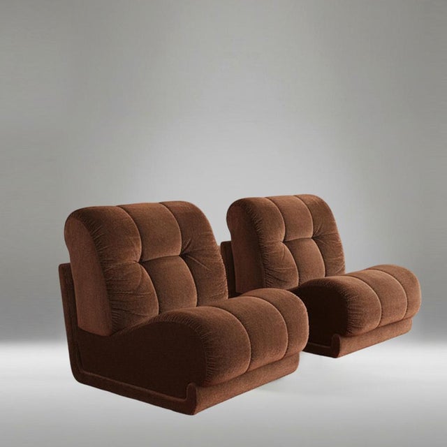 Chairs by Faleschini for Mariani, 1970s, Set of 2 For Sale - Image 5 of 11