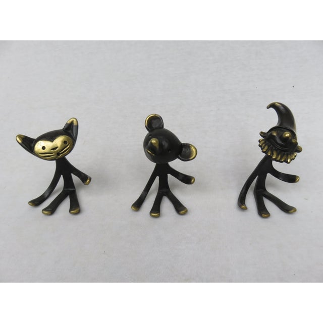 Austrian Pipe Stands by Walter Bosse, 1950s, Set of 3 For Sale - Image 12 of 12