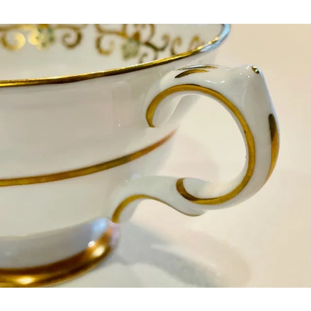 Ceramic Early 1900s Tiffany & Co. Cups and Saucers - Set of 10 For Sale - Image 7 of 13