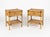 Wood Mid-Century Modern Nightstands in Bamboo and Rattan, 1970s, Set of 2 For Sale - Image 7 of 18
