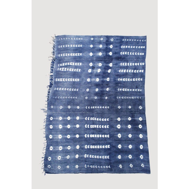 Indigo Cloth in Fabric For Sale - Image 5 of 5