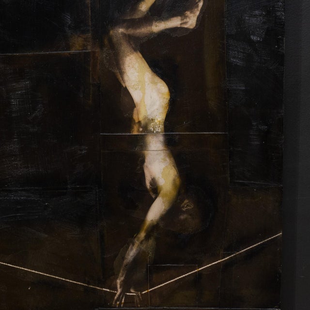 ABOUT An original mixed media photo collage on wood panel. David Seiler: "I operate in the space between painting and...