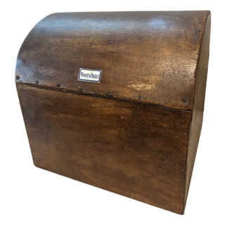 Antique English Domed Top Box For Sale