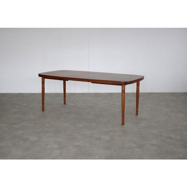 Mid-Century Modern Vintage Dining Table | Table | Extendable, Sweden, 1960s For Sale - Image 3 of 14