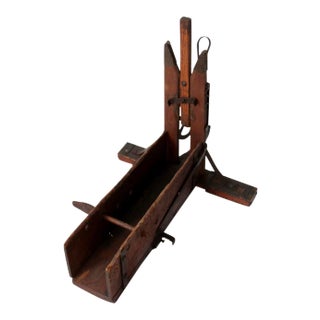 Antique Wood Bender Woodworking Tool For Sale