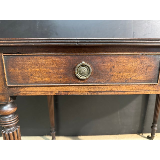 Georgian Sofa Table in the style of Gillows, 1820 For Sale - Image 9 of 18