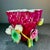 Majolica Fruit & Flower Themed Planter Bowl For Sale - Image 4 of 7