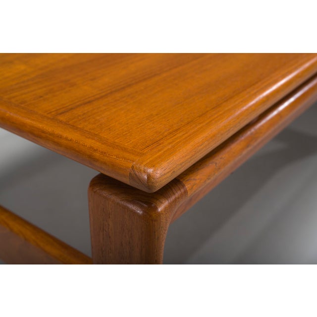 Mid-Century Modern Mid-Century Modern Teak Coffee Table from Komfort, Denmark, 1960s For Sale - Image 3 of 13