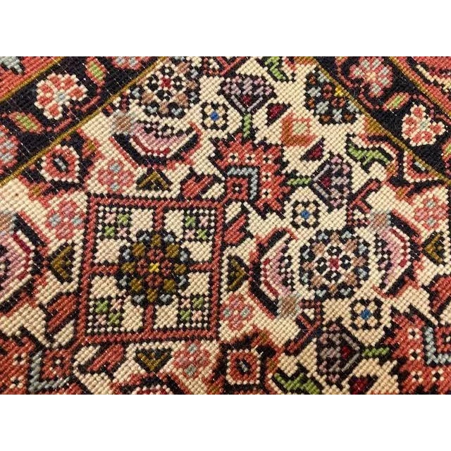 1970s Vintage Persian Bijar Runner For Sale - Image 4 of 6
