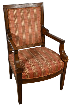 Massive Mahogany Chair, 1800s