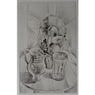 Mily Possoz, Nature morte aux fruits, Etching For Sale