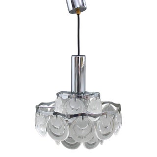 Italian No 2 Acrylic Lamp, 1970s For Sale