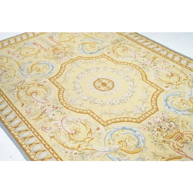 Aubusson Rug 6' X 9' For Sale In New York - Image 6 of 10