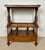 1930s Victorian Walnut Canterbury Magazine Rack with Tray Top For Sale - Image 4 of 10