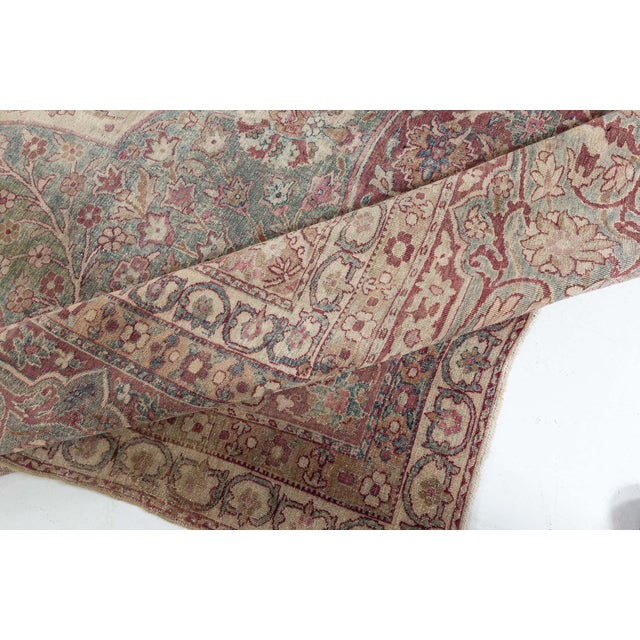 Persian Kirman Rug For Sale In New York - Image 6 of 9