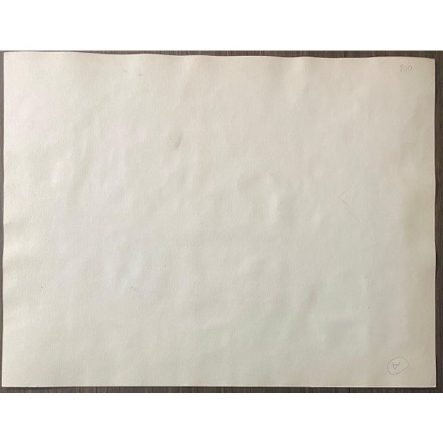 Paint Moses Bagel Bahelfer, Polish French Judaica Watercolor Gouache Painting Original Bauhaus Yiddish Art For Sale - Image 7 of 8