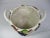 Fitz and Floyd Large Fitz & Floyd White Ceramic Woven Basket With Grapes For Sale - Image 4 of 8