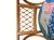 Vintage Bamboo & Rattan Barrel-Back Bistro Honeymoon Chairs, Pair, C. 1970s For Sale - Image 10 of 11