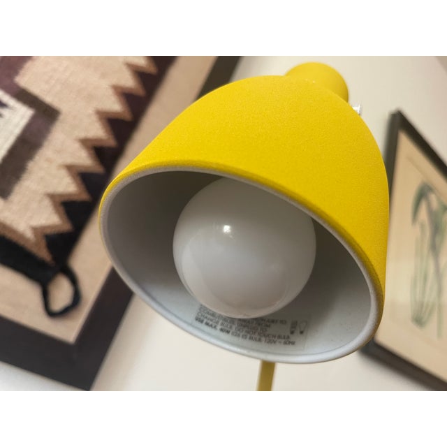 Wild & Wolf English Mustard Student Lamp - Discontinued For Sale In Santa Fe - Image 6 of 7