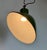 Industrial Green Enamel Factory Pendant Lamp, 1960s For Sale - Image 10 of 17