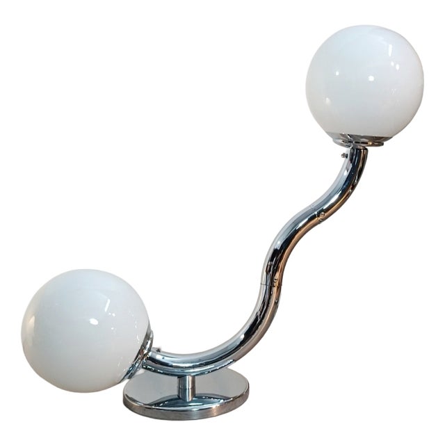 Vintage Glass Persepolis Lamp from Fase, 1973 For Sale