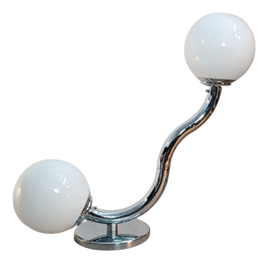 Vintage Glass Persepolis Lamp from Fase, 1973