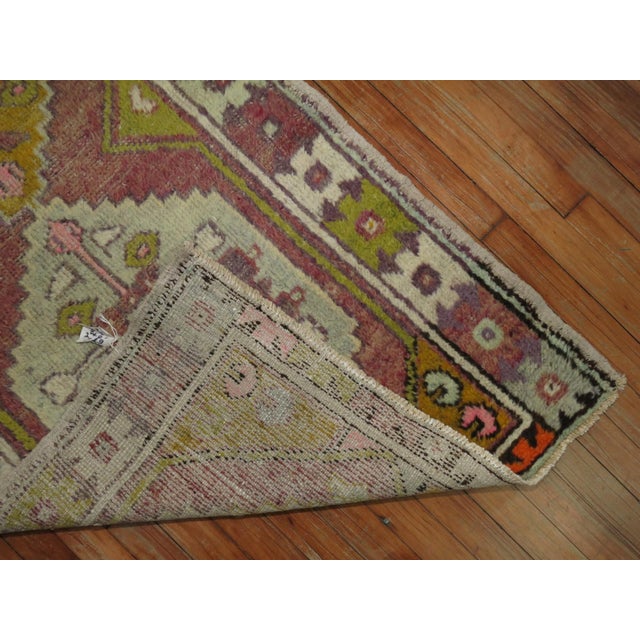Mid 20th Century Turkish Anatolian Runner rug no.31344 For Sale - Image 5 of 5