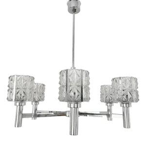 Mid-Century Modern Chandelier from Kaiser Leuchten, 1970s
