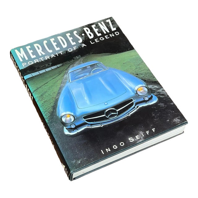 Vintage Mercedes Benz Portrait of a Legend Coffee Table Book For Sale