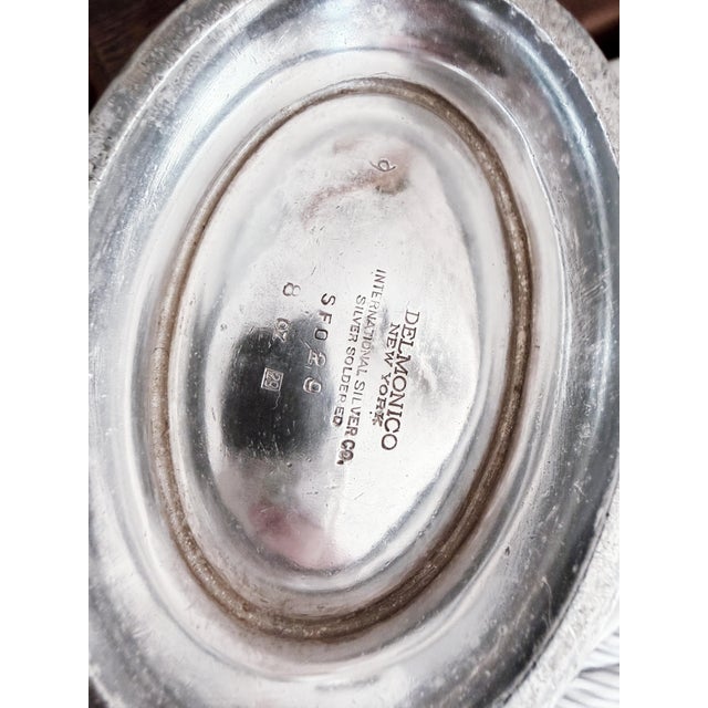 1929 Silver Plated Bowl From Delmonicos New York For Sale In New York - Image 6 of 6