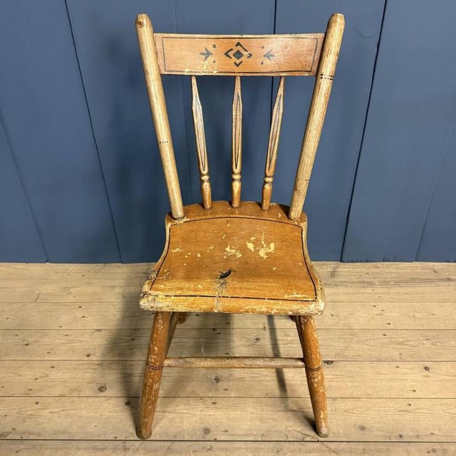 Dutch Painted Kitchen Chairs, Set of 4 For Sale - Image 11 of 18