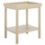Starlyn Scalloped Accent Table in Sand For Sale In Philadelphia - Image 6 of 8