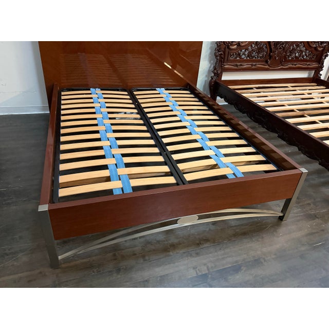 Queen Size Casa Novelia Memphis Style Bed Frame | Chairish