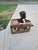 Late 20th Century Vintage Mid-Century 3-in-1 Convertible Wooden High Chair, Rocking Horse & Toddler Desk For Sale - Image 5 of 12