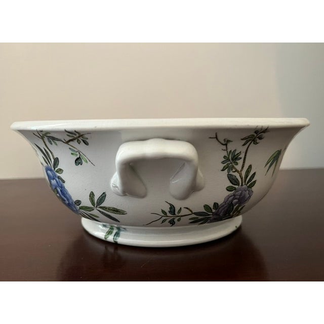Spode Copeland Spode 2 Piece Berry Strainer C. 1890 for T Good & Co London For Sale - Image 4 of 8